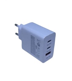 СЗУ-адаптер Samsung EP-TA800NBE 65W (2Type-C / 1USB) + кабель Type-C - Type-C (Б..