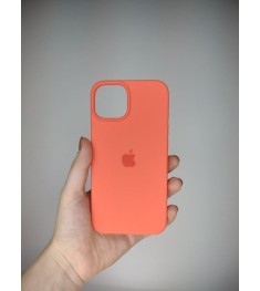 Силикон Original Round Case Apple iPhone 14 (Pink Citrus)