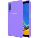 Силиконовый чехол Original Case Samsung Galaxy A7 (2018) A750 (Фиолетовый)