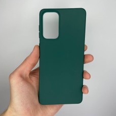 Силикон iNavi Color Samsung Galaxy A73 5G (2023) (Тёмно-зелёный)