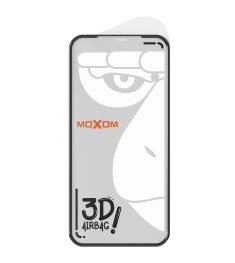 Защитное стекло 5D Maxom Airbag Apple iPhone 12 Pro Max Black