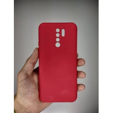 Силикон Original ShutCam Xiaomi Redmi 9 (Малиновый)