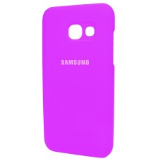 Силиконовый чехол Original Case Samsung Galaxy A3 (2017) A320 (Розовый)