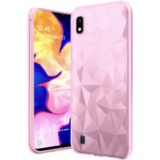 Силиконовый чехол Prism Case Samsung Galaxy A10 (2019) (Розовый)