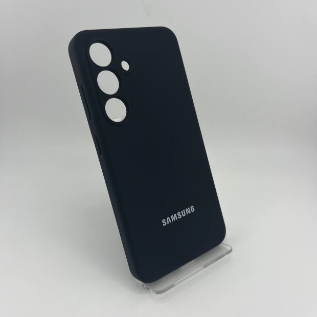 Чехол Silicone Case Samsung Galaxy S24 (Чёрный)