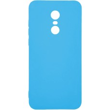 Силиконовый чехол iNavi Color Xiaomi Redmi 5 Plus (голубой)