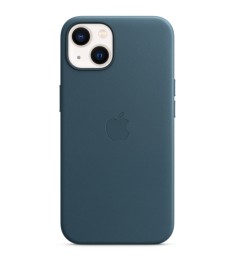 Чехол Leather Case for Apple Iphone 13 (Indigo Blue)