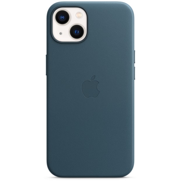 Чехол Leather Case for Apple Iphone 13 (Indigo Blue)