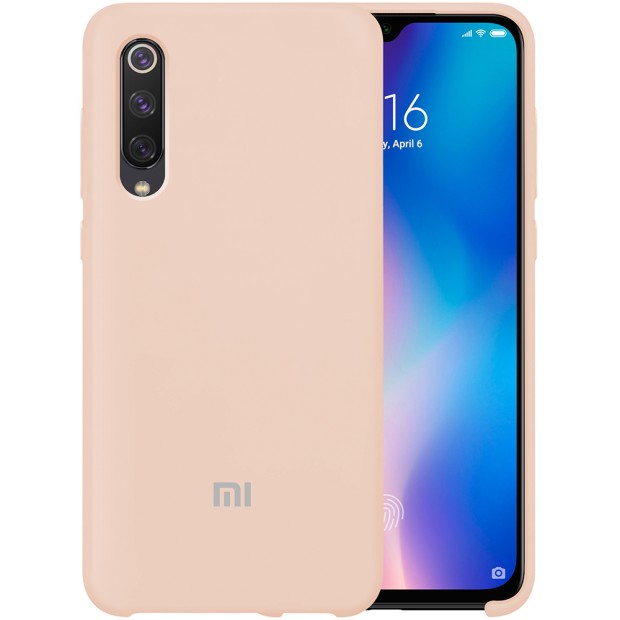 Силиконовый чехол Original Case Xiaomi Mi9 SE (Пудра)