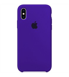 Силиконовый чехол Original Case Apple iPhone XS Max (02) Ultra Violet
