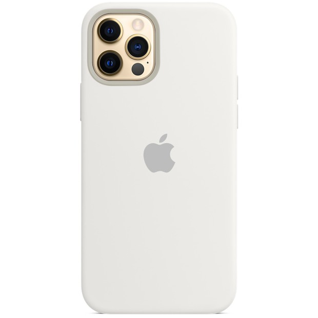 Чехол Silicone Case Apple iPhone 12 Pro Max (White)