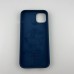 Чехол Silicone Case with MagSafe Apple iPhone 14 Plus (Storm Blue)