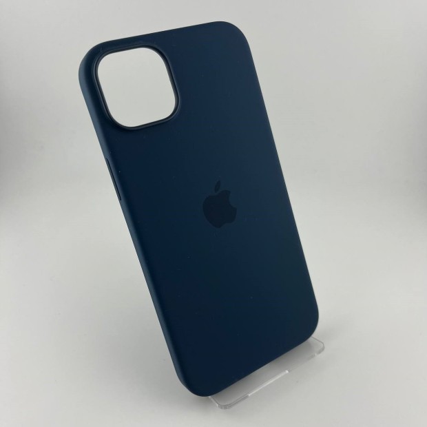 Чехол Silicone Case with MagSafe Apple iPhone 14 Plus (Storm Blue)