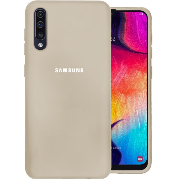 Силиконовый чехол Original Case Samsung Galaxy A30s / A50 / A50s (2019) (Серый)