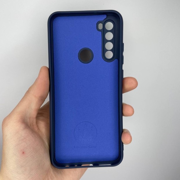 Силикон Original 360 ShutCam Case Xiaomi Redmi Note 8T (Тёмно-синий)