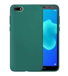 Силикон Original 360 Case Huawei Y5 Prime (2018) (Тёмно-зелёный)