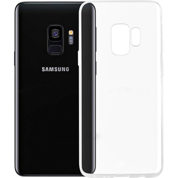 Чехол Силикон WS для Samsung Galaxy S9 (G960) (прозрачный)