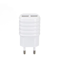 СЗУ-адаптер GS-088 1USB 2A (белый)
