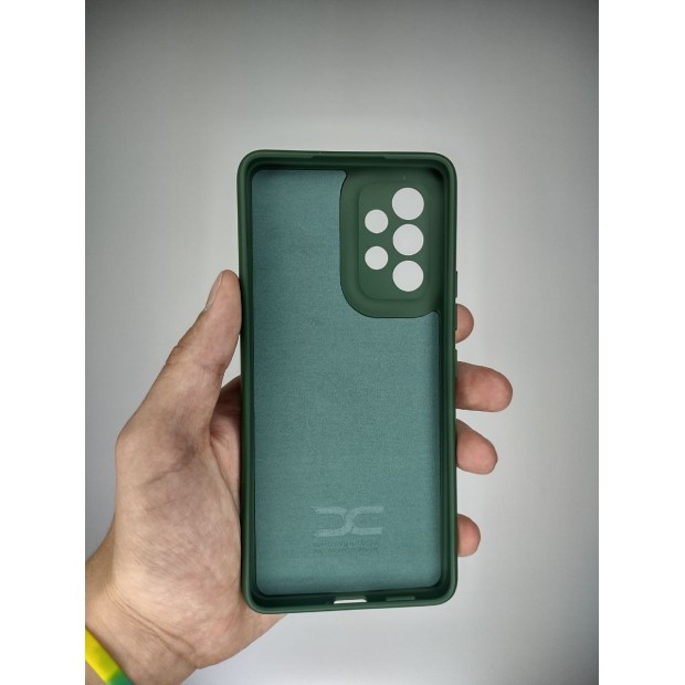 Силикон Original ShutCam Samsung Galaxy A53 (Тёмно-зелёный)