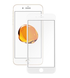 Защитное стекло 5D Matte Ceramic Apple iPhone 7 Plus / 8 Plus White
