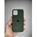 Силикон Original Round Case Apple iPhone 12 / 12 Pro (66) Malahit