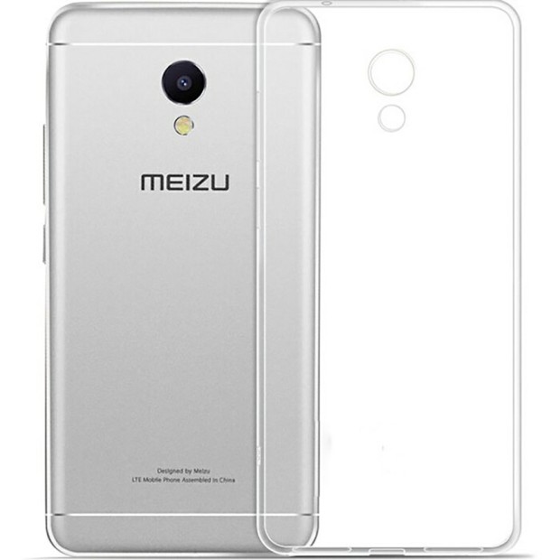 Силиконовый чехол WS Meizu M6 (прозрачный)
