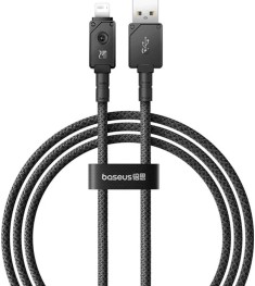 USB-кабель Baseus Unbreakable 2.4A (1m) (Lightning) (Чёрный) P10355802111-00