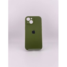 Силикон Original RoundCam Case Apple iPhone 15 (46) Deep Green