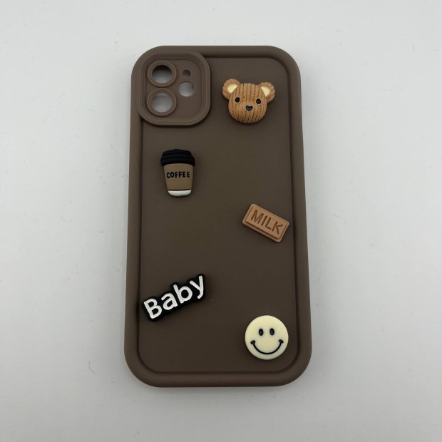 Чехол Pretty Things Case Apple iPhone 11 (Brown/Bear)