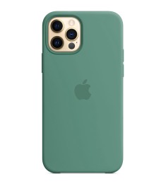 Силикон Original Case Apple iPhone 12 / 12 Pro (55) Blackish Green