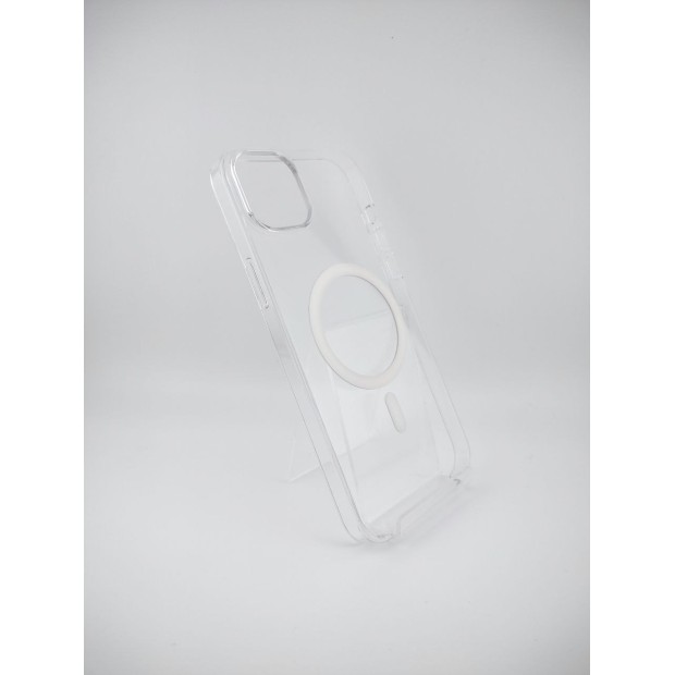 Чехол Clear Case Premium with MagSafe Apple iPhone 14 Plus (Прозрачный)