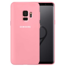 Силикон Original 360 Case Logo Samsung Galaxy S9 (Розовый)