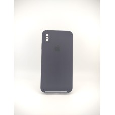 Силикон Original Square RoundCam Case Apple iPhone XS Max (72) Eggplant
