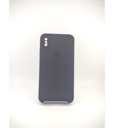 Силикон Original Square RoundCam Case Apple iPhone XS Max (72) Eggplant