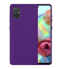 Силикон Original 360 Case Samsung Galaxy A71 (Фиолетовый)