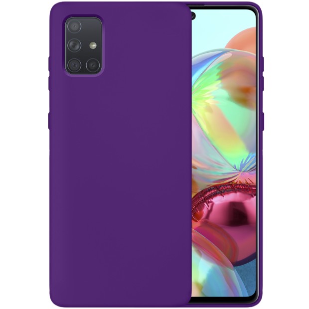 Силикон Original 360 Case Samsung Galaxy A71 (Фиолетовый)