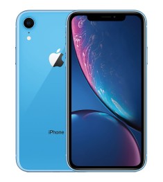 Мобильный телефон Apple iPhone XR 64Gb (Blue) (Grade A+) 84% Б/У