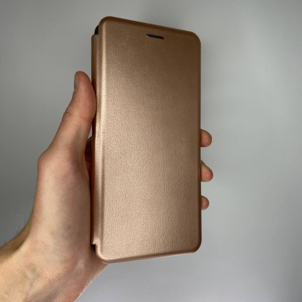 Чехол-книжка Оригинал Xiaomi Redmi 9A (Розовое золото)