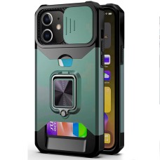 Бронь-чехол Protective Armor Case Apple iPhone 11 (Тёмно-зелёный)