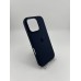 Силикон Original Round Case Apple iPhone 16 Pro (09) Midnight Blue