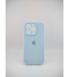 Силикон Original RoundCam Case Apple iPhone 14 Pro (53) Sky Blue