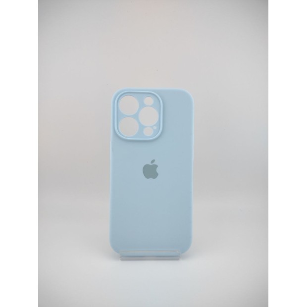 Силикон Original RoundCam Case Apple iPhone 14 Pro (53) Sky Blue