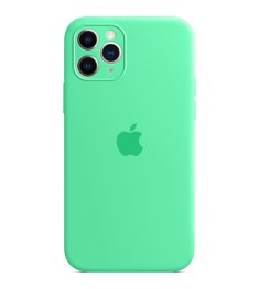 Силикон Original RoundCam Case Apple iPhone 11 Pro Max (49) Aquamarine