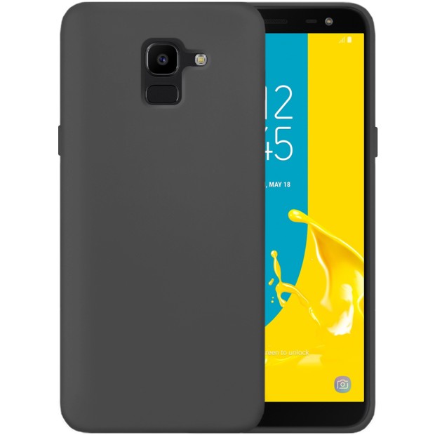 Силикон Original 360 Case Samsung Galaxy J6 (2018) J600 (Чёрный)