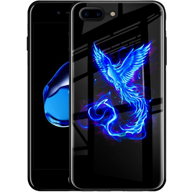 Накладка Luminous Glass Case Apple iPhone 7 Plus / 8 Plus (Phoenix)
