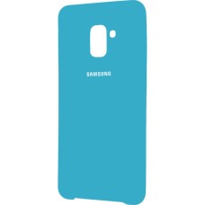 Силиконовый чехол Original Case Samsung Galaxy J6 (2018) J600 (Голубой)