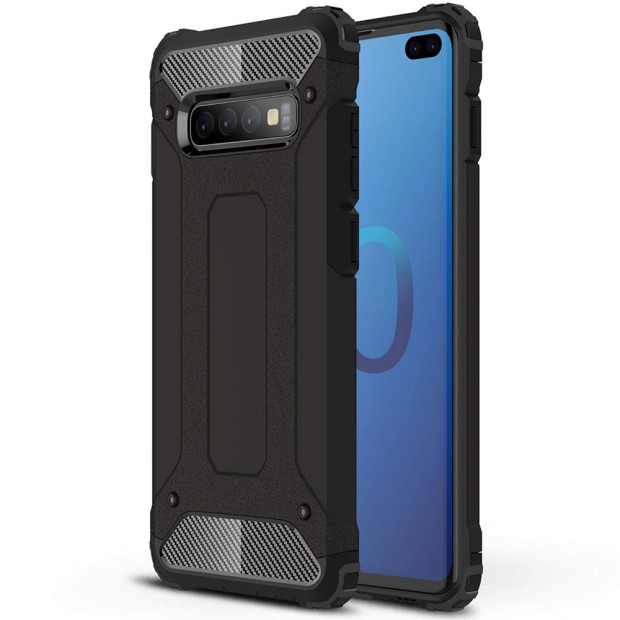 Чехол Armor Case Samsung Galaxy S10 Plus (чёрный)
