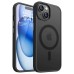 Чехол WAVE Matte Insane Case with MagSafe iPhone 14 (Black)