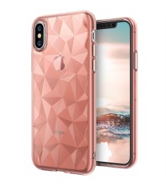 Силиконовый чехол Prism Case Apple iPhone XS Max (розовый)