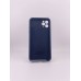 Силикон Original Square RoundCam Case Apple iPhone 11 Pro Max (09) Midnight Blue